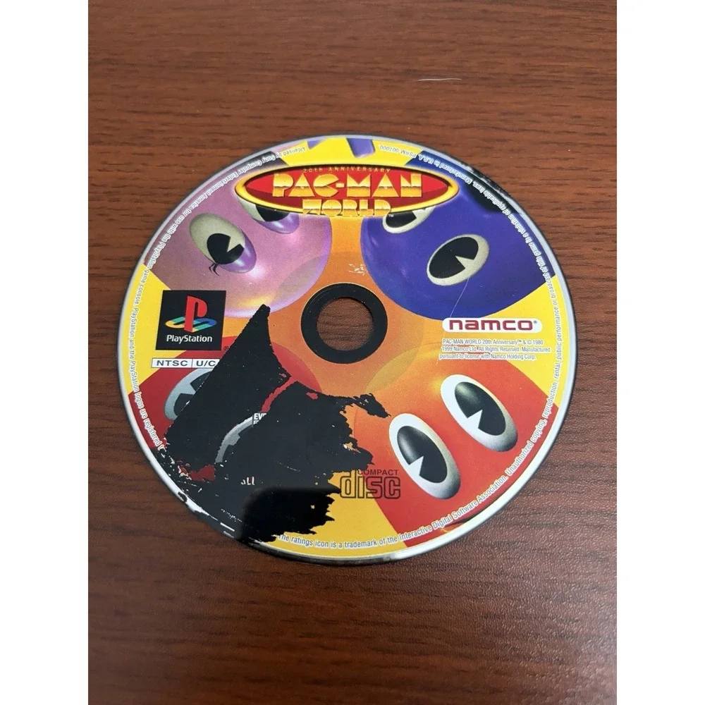Pac-Man World 20th Anniversary (Sony PlayStation 1, 1999) Video Game Disc Only